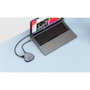 Verbatim Share My Screen Adaptador de pantalla inalámbrico USB-C 1080p con Hub HDMI/VGA
